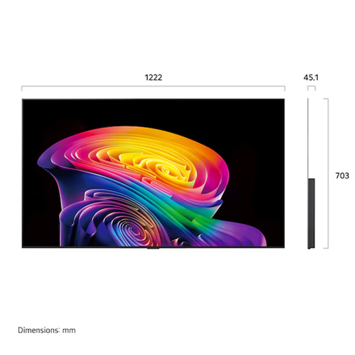 LG Smart TV 55 Inch 4K LG OLED evo AI C6 2026 - OLED55C6PSA | OLED 55C6PSA